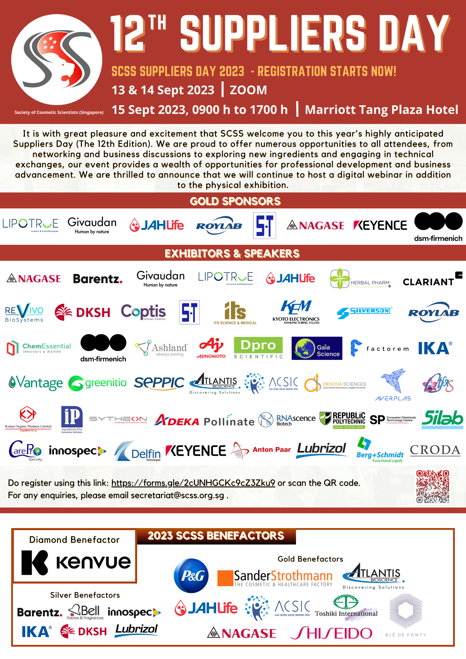 Suppliers Day Attendee Registration v3